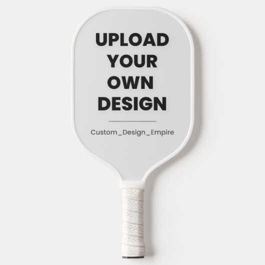 Upload Your Own Design Here | Custom Template Pickleball Paddle (Voorkant)