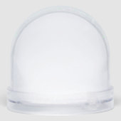 Upload Your Own Design Here | Custom Template Sneeuwbol (Achterkant)