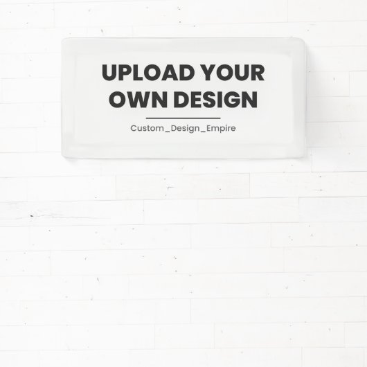Upload Your Own Design Here | Custom Template Spandoek (Insitu)