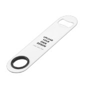 Upload Your Own Design Here | Custom Template Speed Flessenopener (Voorkant Gekanteld)
