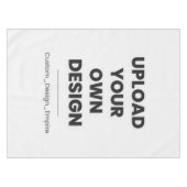 Upload Your Own Design Here | Custom Template Tafelkleed (Voorkant (Horizontaal))