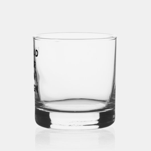 Upload Your Own Design Here | Custom Template Whisky Glas (Links)