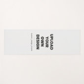 Upload Your Own Design Here | Custom Template Yogamat (Voorkant (horizontaal))