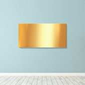 Upload Your Own Photo to Blank Gold Background Canvas Afdruk (Insitu (Houten vloer))