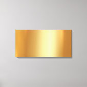 Upload Your Own Photo to Blank Gold Background Canvas Afdruk (Voorkant)
