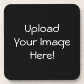 Upload-Your-Photo Cork Onderzetters (Square) (Voorkant)