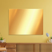 Upload Your Photo on Gold Background Luxury Look Canvas Afdruk (Insitu (Woonkamer))
