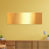 Upload Your Photo on Gold Background XL Long Canvas Afdruk (Insitu (Woonkamer))