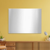 Upload Your Photo to Blank Luxe Silver Background Canvas Afdruk (Insitu (Woonkamer))