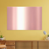 Upload Your Photo to Luxury Rose Gold Background Canvas Afdruk (Insitu (Woonkamer))