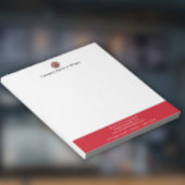 Uploaden van zakelijke Logo en adres Notitieblok