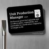 UPM Definitie - Filmbemanning 3"x 4"Flex Magneet