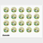 UpNorth Cadeaus en Kleding Ronde Sticker (Vel)