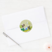 UpNorth Cadeaus en Kleding Ronde Sticker (Envelop)