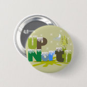 UpNorth Gifts en Apparel Ronde Button 5,7 Cm (Voorkant /achterkant)