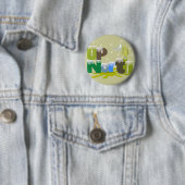 UpNorth Gifts en Apparel Ronde Button 5,7 Cm (In situ)