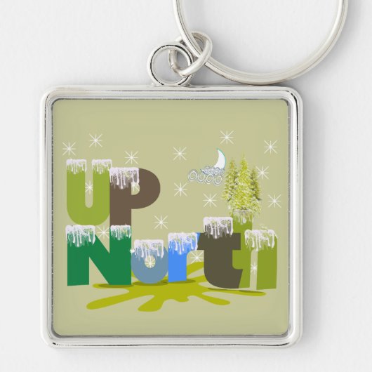 UpNorth Gifts en Apparel Sleutelhanger (Voorkant)
