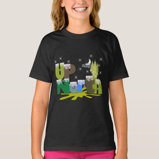 UpNorth Gifts en Apparel T-shirt (Voorkant)