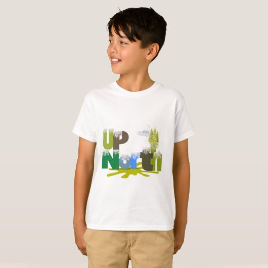 UpNorth Gifts en Apparel T-shirt (Voorkant volledig)