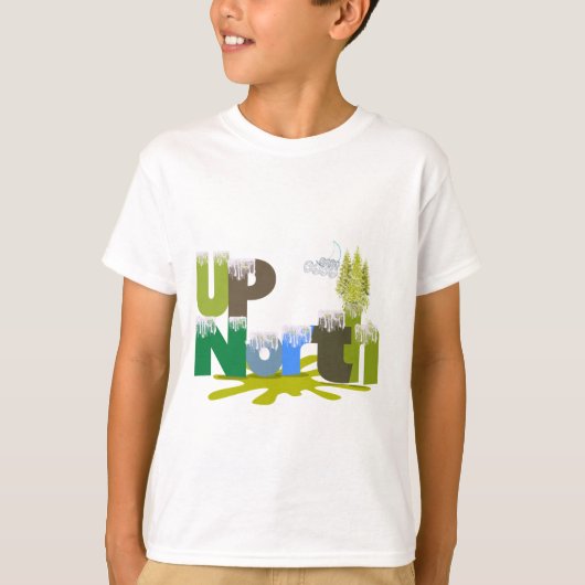 UpNorth Gifts en Apparel T-shirt (Voorkant)