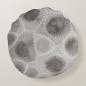UpNorth Petoskey Stone Patroon Rond Kussen (Achterkant)