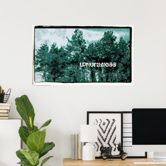 UpNorthNess Poster (Thuiskantoor)