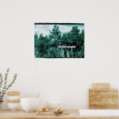 UpNorthNess Poster (Keuken)