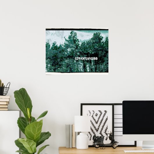 UpNorthNess Poster (Thuiskantoor)