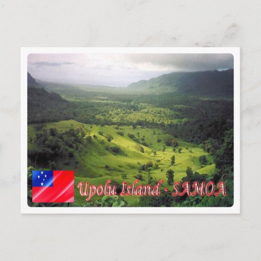 Upolu Island - Samoa - Briefkaart (Voorkant)