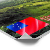 Upolu Island - Samoa - Poster (Hoek)
