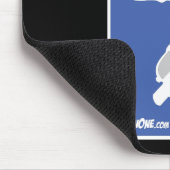 UpOnOne.com NBA Style Logo Muismat (Hoek)