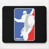 UpOnOne.com NBA Style Logo Muismat (Voorkant)