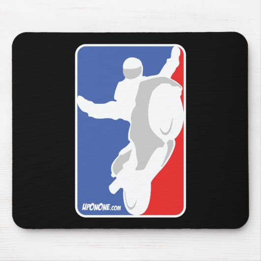 UpOnOne.com NBA Style Logo Muismat (Voorkant)