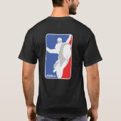 UpOnOne.com NBA Style Logo T-shirt (Achterkant)