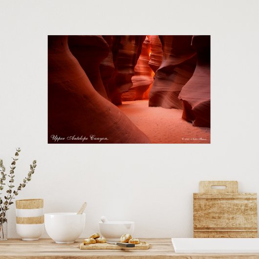 Upper Antelope Canyon Poster (Keuken)