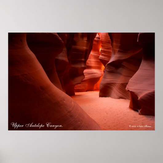 Upper Antelope Canyon Poster (Voorkant)