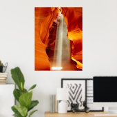Upper Antelope Canyon Poster (Thuiskantoor)
