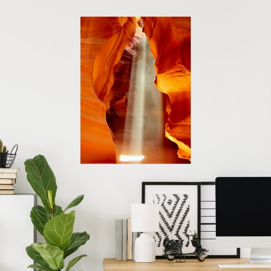 Upper Antelope Canyon Poster (Thuiskantoor)