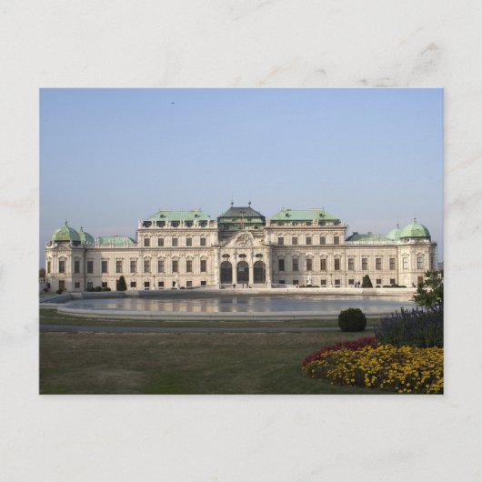 Upper Belvedere Briefkaart (Voorkant)