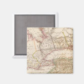 Upper Canada, NY, Penn, Mich Magneet (Voorkant / Achterkant)