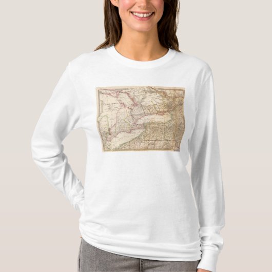 Upper Canada, NY, Penn, Mich T-shirt (Voorkant)