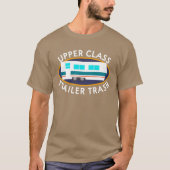 Upper Classrailerrash I Camping friends T-shirt (Voorkant)
