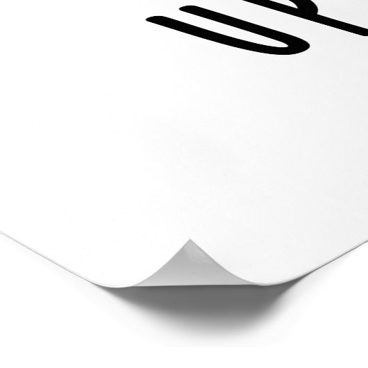 Upper Crust Funny Bread Pun Poster (Hoek)