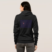 Upper Dimension of Universes Women's Zip-Up Hoodie (Achterkant volledig)