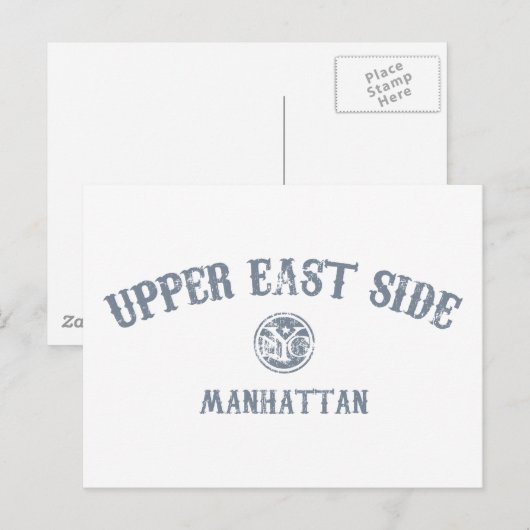 Upper East Side Briefkaart (Voorkant / Achterkant)