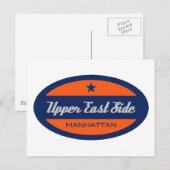 Upper East Side Briefkaart (Voorkant / Achterkant)
