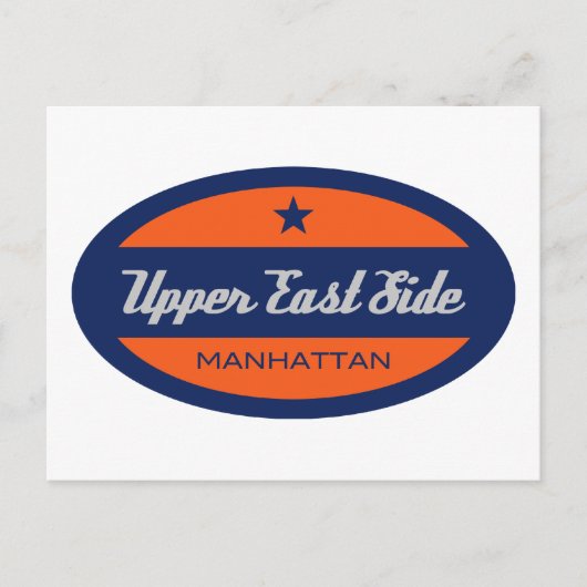 Upper East Side Briefkaart (Voorkant)