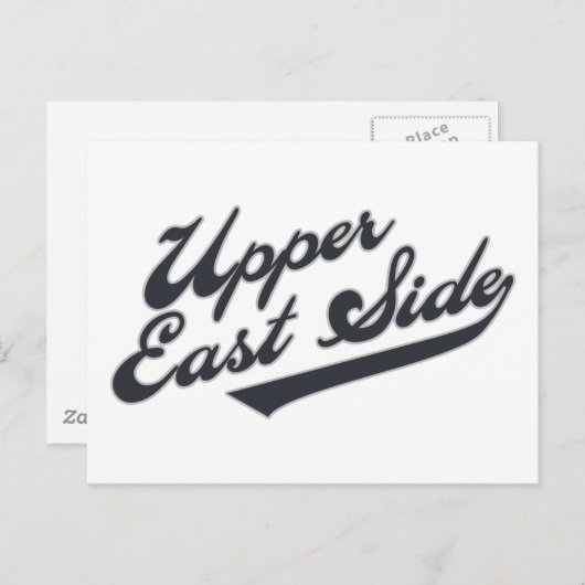Upper East Side Briefkaart (Voorkant / Achterkant)