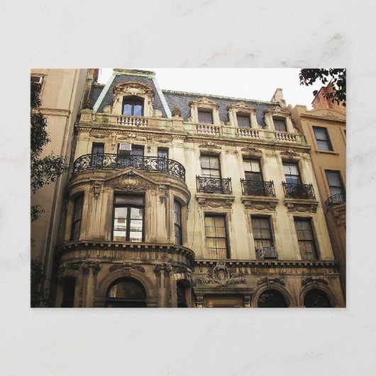 Upper East Side Building, New York. Briefkaart (Voorkant)