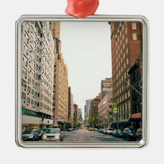 Upper East Side Metalen Ornament (Voorkant)